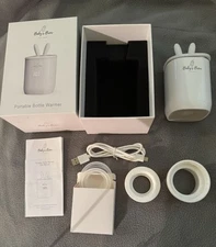 Baby’s Brew Portable Bottle Warmer Preowned  In Original Box W/ 2 Adapters Added