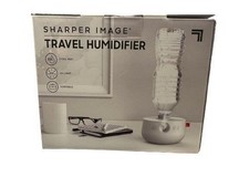 SHARPER IMAGE Travel Humidifier, USB or Battery Powered with 300mL Tank and...