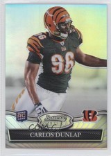 2010 Bowman Sterling Refractor 223/299 Carlos Dunlap #5 0j0