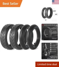 8.5" x 2" Pneumatic Scooter Tires & Inner Tubes - Quick Install Design