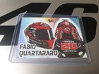 Panini Motogp Fabio Quartararo Helmet Card Pack Fresh Sleeved And Toploaded