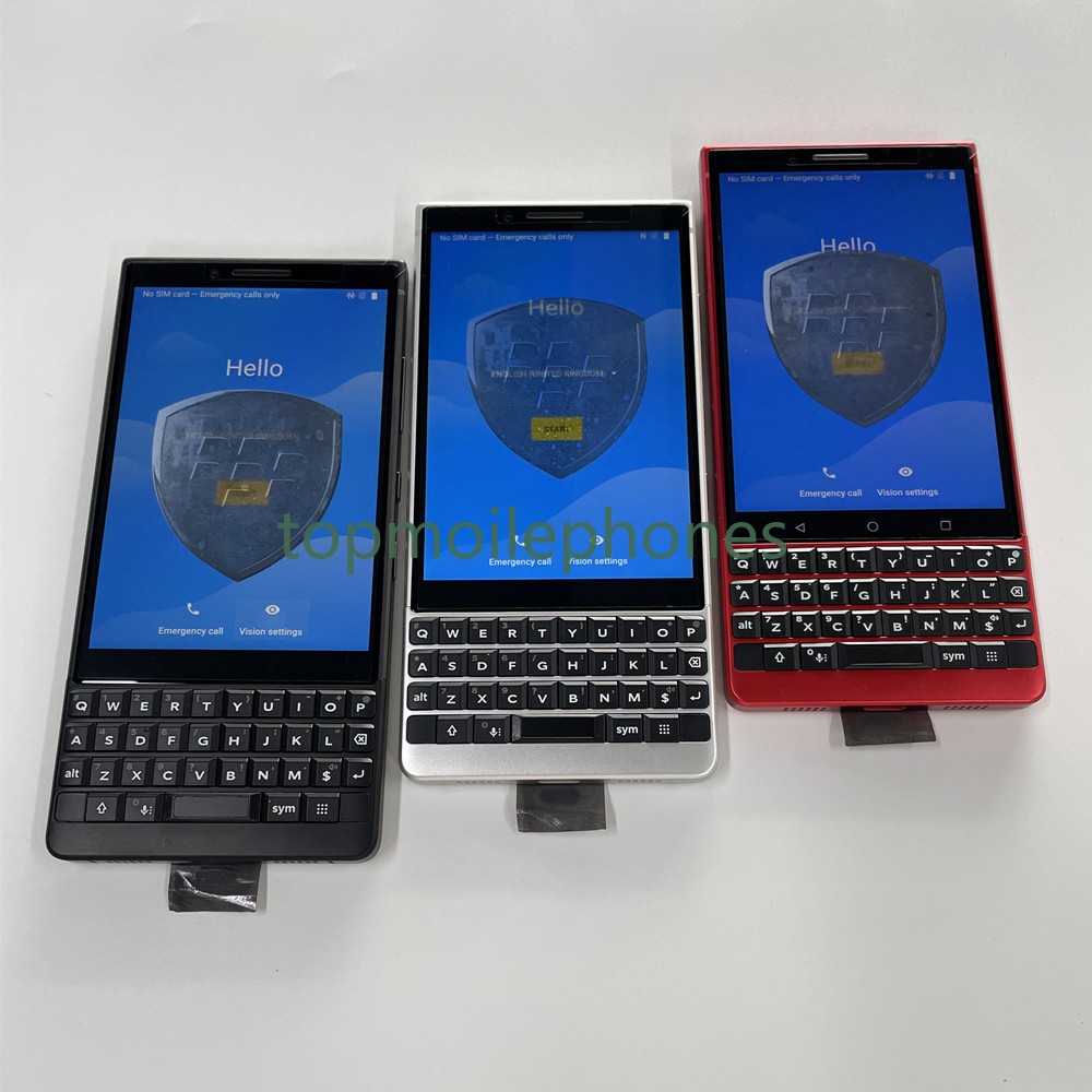 BlackBerry KEY2 Single or Dual SIM 64GB Unlocked 3500mAh New