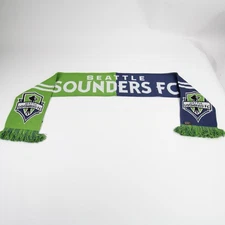 Seattle Sounders FC Ruffneck Scarf Scarf Unisex Navy/Lime Green Used
