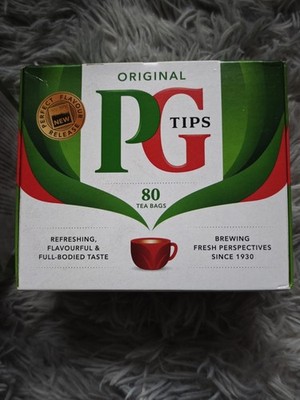 Schwarzer Tee PG Tips 80 Beutel  englischer Schwarztee  Teebeutel 
