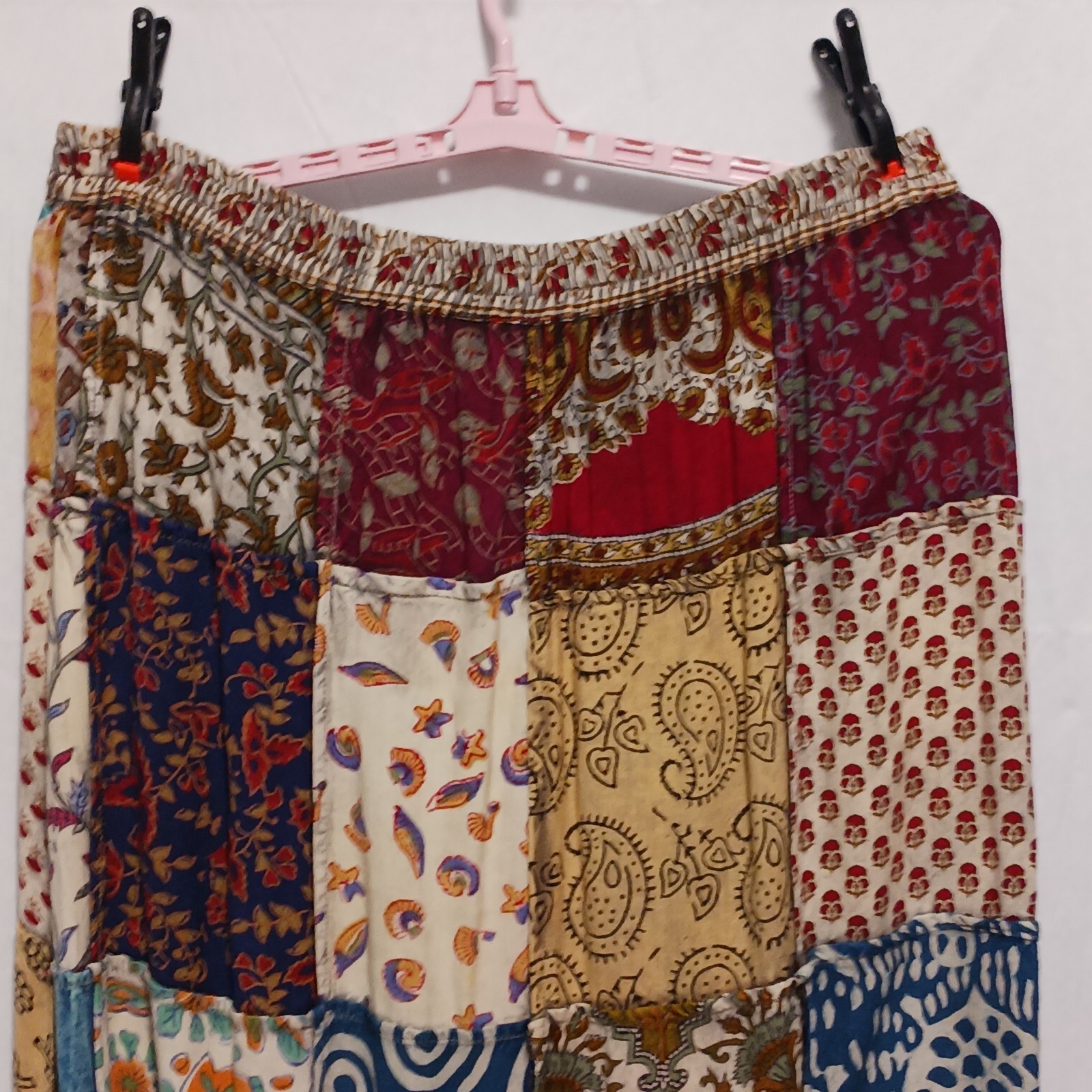 Sacred Threads Vintage Women's Patchwork Maxi Ski… - image 10