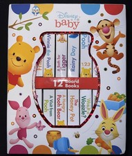 Disney Baby - Winnie the Pooh - My First Library Board Book Block 12-Book - GOOD