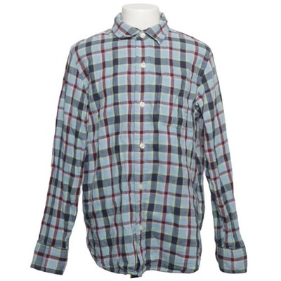 Gap Kids, Hemd, Größe: 140, Blau/Rot/Gelb, Baumwolle, Karo, Flanell #K2U