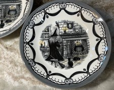 Large Pasta Bowls Halloween Witches Brew 9x2 Inch Set Of 2. Royal Stafford New