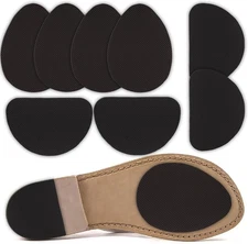 Non-Slip Shoes Pads Sole Protectors Adhesive, High Heels Black 4pairs 