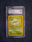 1999 Bulbasaur 044/102 Base Set Regular Graded #10 CGC