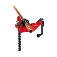 Ridgid 40185 BC210 1/8-2 1/2" in Capacity Top Screw Bench Chain Vise