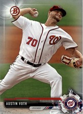 2017 Bowman Prospects #BP60 Austin Voth - BB