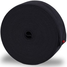 XKDOUS Elastic Band for Sewing, 1.5 Inch 9 Yards inch 9 yards, Black