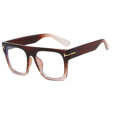 Oversized Square Custom-made Resin Reading Glasses Men Women Readers 0 4.0