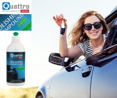 Novol Quattro Poliermasse feiner Kratzerentferner ultrahochglanz 500g