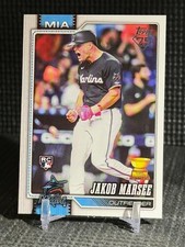 2026 Topps - #37 RC Jakob Marsee Miami Marlins