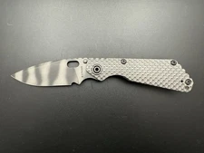 Mick Strider Knives SnG DGG Ti - Double Gunner Grip Tiger Stripe CPM20CV