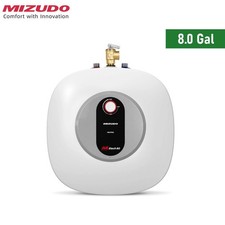 8.0 Gallon Mini Tank Water Heater Electric Wall / Floor Mounted 1440W Under Sink