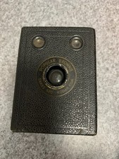 Vintage Kodak Popular Brownie Takes 620 Box Film Camera, Made by Kodak