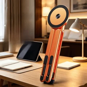 Support de bureau pliable pour téléphone magnétique en alliage d'aluminium Premium