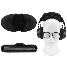 Geekria Headphones Headband Cover for ATH, JBL, Razer, Sony Black 