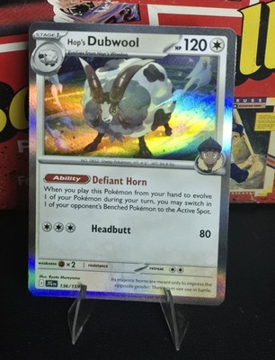 Hop's Dubwool - SV09: Journey Together 136/159 Holo MP Pokémon TCG