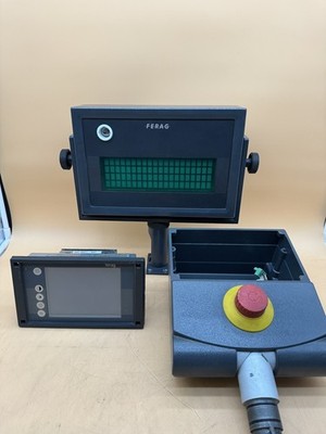 FERAG PCP-57 HMI OPERATOR PANEL + FERAG 579.253.002 Digitalbildschirm mit Stä...