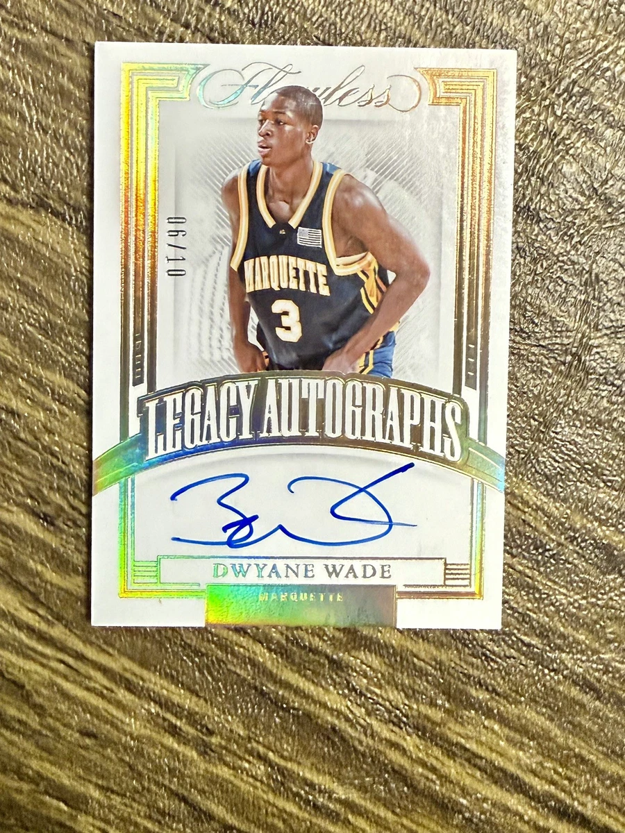 Dwyane Wade 10 分级篮球亲笔签名体育交易卡和配件| eBay