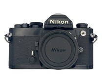 Nikon FM Schwarz Black SLR 35mm Filmkamera Geh&auml;use Body Deckel GETESTET