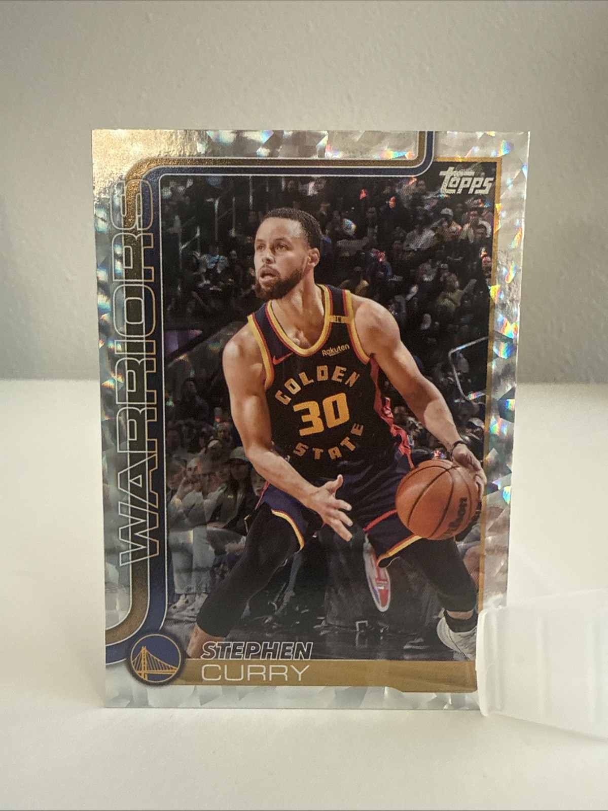2025-26 Topps - Stephen Curry #135 Crackleboard Foil