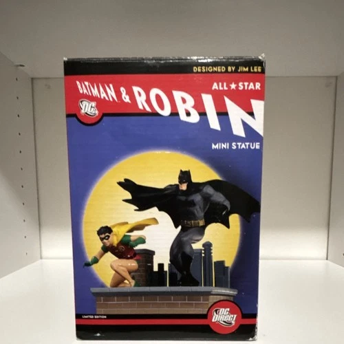 DC Direct All Star Batman & Robin Mini Statue Limited Edition 0232/2500