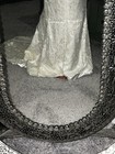 Lady Elegance Vintage Wedding Dress Sequin & Beads Ivory Size 8 + Veil — photo 3