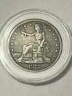 1877 P Trade Dollar Scarce Nice Date  Look At Pics