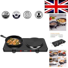 Compact Electric Hot Plate with Dual Temperature Settings &ndash; Perfect for Camping