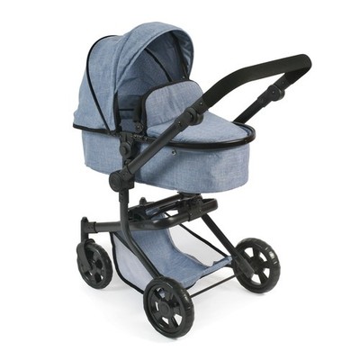 Bayer Chic 2000 Kombi-Puppenwagen Mika Jeans blue TOP