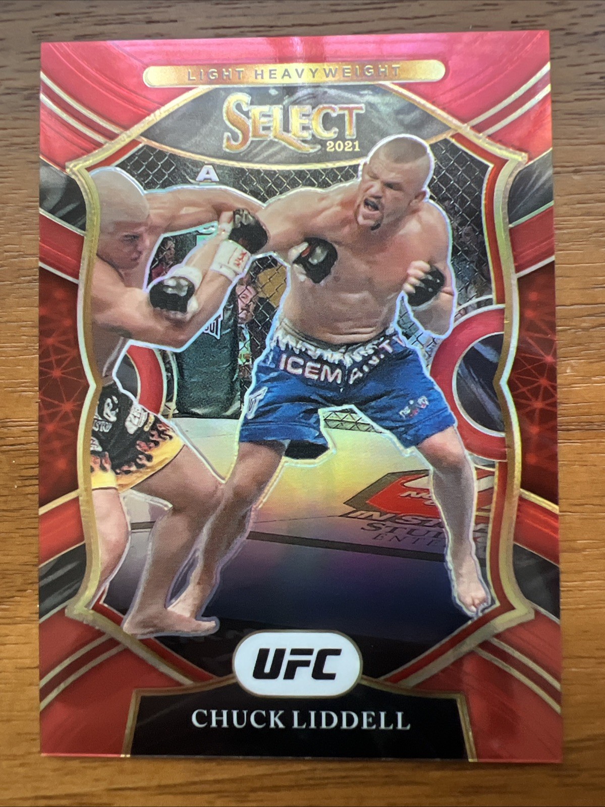 2021 Panini Select UFC - Concourse Chuck Liddell #88 Red Prizm /99
