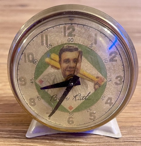 1940’s BABE RUTH EXACTA ALARM CLOCK ⏰ EXTREMELY RARE NEW YORK YANKEES ...