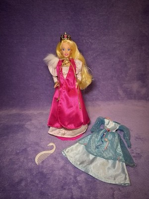 Vtg 1994 Tyco Odette The Swan Princess Barbie With Odette & Friends Fashion