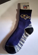 Baltimore Ravens  Vintage Socks Mens Large Size 8-13 NWOT
