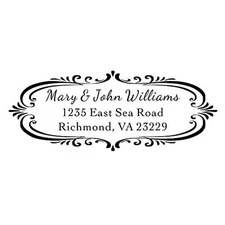 NewDesigner IDEAL4912 Customized Return Address withhis&her name SelfinkingStamp