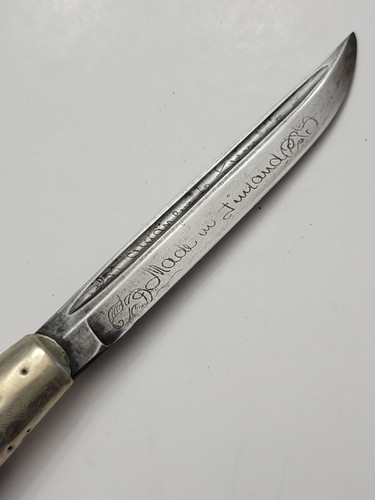 Finland WW2 Trench Art Puukko Knife Luomanen Kumpp 1941 E354 - Picture 12 of 21