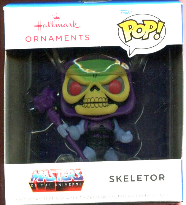 2023 Hallmark Ornament  SKELETOR  Funko Pop! Master of the Universe - New In Box