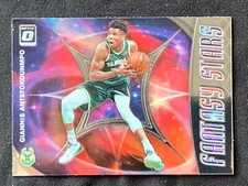 2019-20 Donruss Optic Basketball Fantasy Stars #15 Giannis Antetokounmpo Bucks