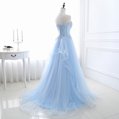 NEW Evening Formal Party Ball Gown Prom Bridesmaid Acting Host Dress QYHS008 - Picture 6 of 17