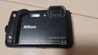 Nikon Digital Camera COOLPIX W300 BK Black Waterproof W300BK Japan 