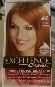 loreal excellence reddish blonde