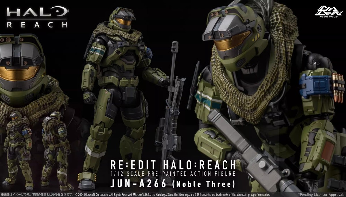 Sentinel RE:EDIT HALO:REACH 1/12 JUN-A266 Noble 3 Standard Sentinel RE:EDIT HALO:REACH 1/12 JUN-A266 Noble 3 Standard
