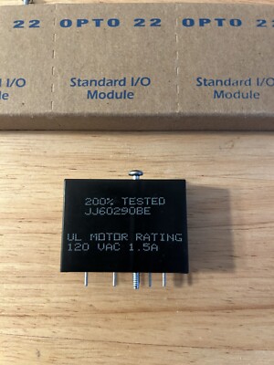 4 New Opto 22 OAC5  AC Output 12 140 VAC, 5 VDC Logic four of them