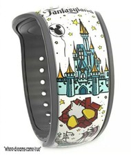 Disney Magic band 2 Magic Band Magic Kingdom Fantasyland Limited Release NEW