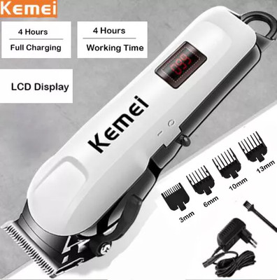 Kemei Professional Hair Clippers Trimmer Kit Cutting Machine Barber Salon 809A